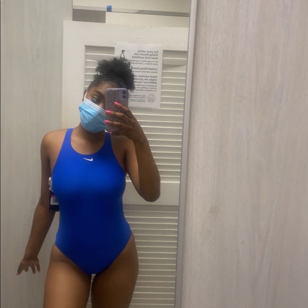 Nike Racerback Blue One piece swimsuit
